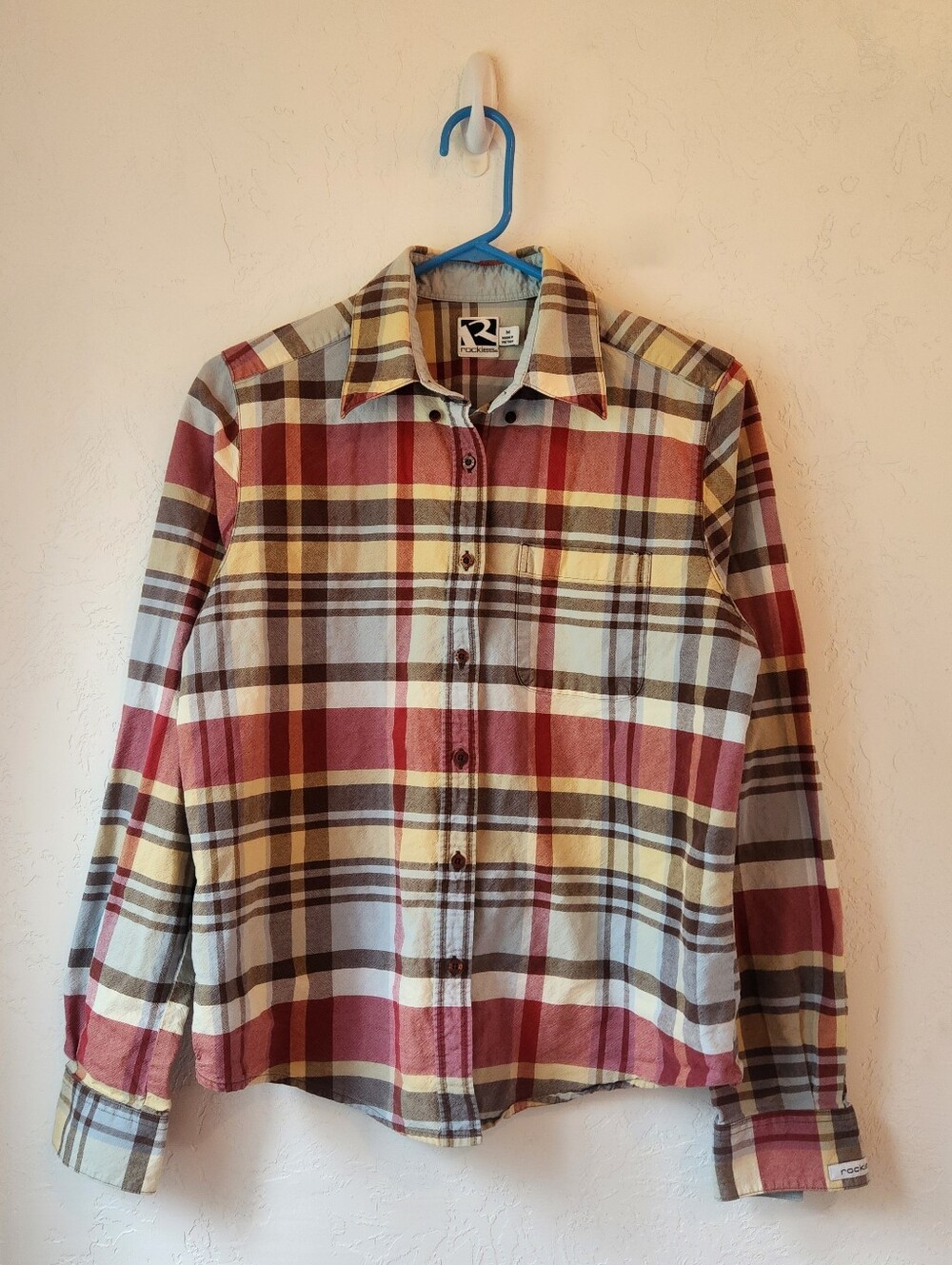Rockies Vintage 90s Plaid Button Up